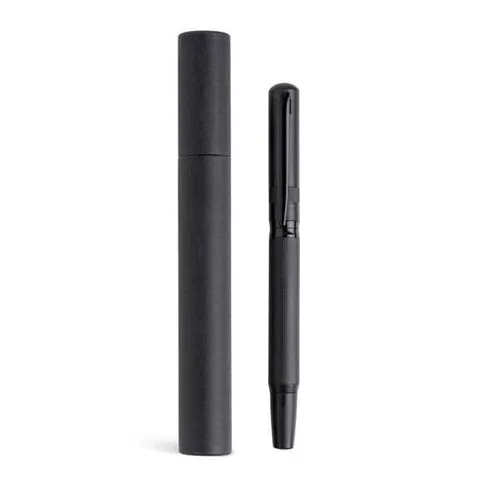 Stylo Roller Métal Texturé Premium - Personnalisable