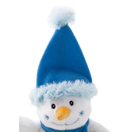 Bonhomme de Neige Personnalisable 15 cm - Cadeau d'Entreprise Hiver