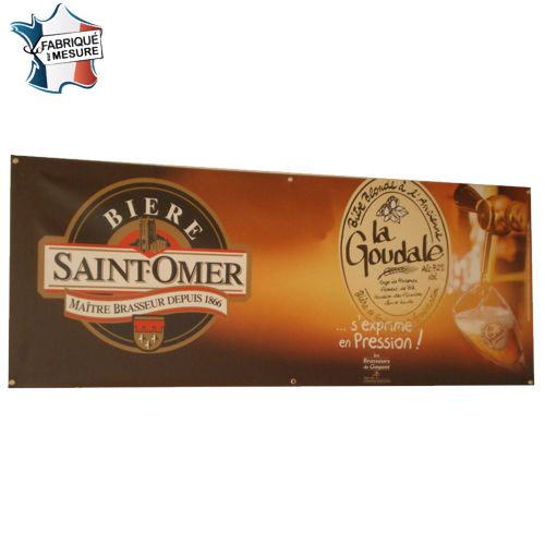 Banderole publicitaire personnalisée - Intérieur & Extérieur