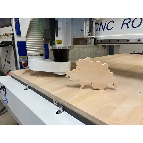 Planche à découper forme Suisse en hêtre - Made in France