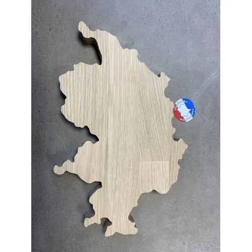 Planche à découper forme Suisse en hêtre - Made in France