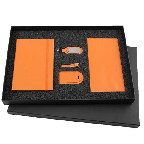 Coffret Cadeau Voyage A3 Personnalisable - 4 Accessoires Premium
