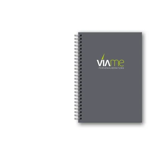 Cahier A5 Spirale Rigide Personnalisable - 150 Pages