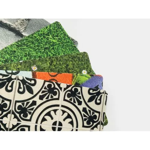 Moquette personnalisée pour stand