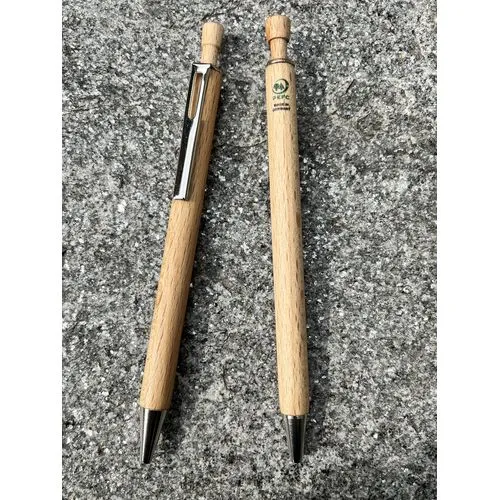 Stylo Bille Bois de Hêtre PEFC Personnalisable - Écriture Durable