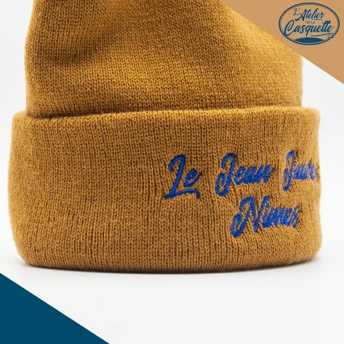 Bonnet Revers Personnalisable - Accessoire Hiver Entreprise