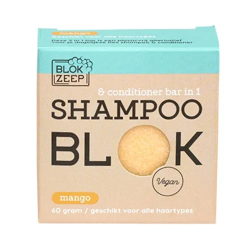 Shampoing & Après-Shampoing Solide 2 en 1 Mangue Personnalisable