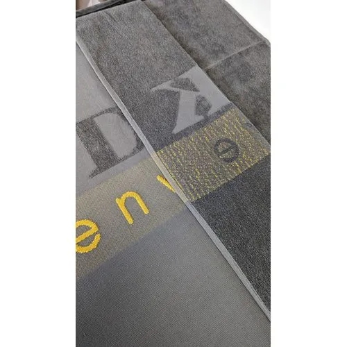 Serviette jacquard personnalisée avec logo tissé - Sur mesure