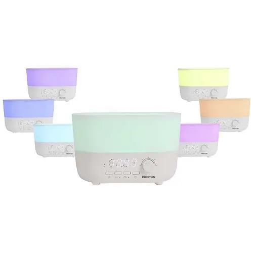 Humidificateur Diffuseur d'Arômes 4 en 1 Personnalisable avec Enceinte
