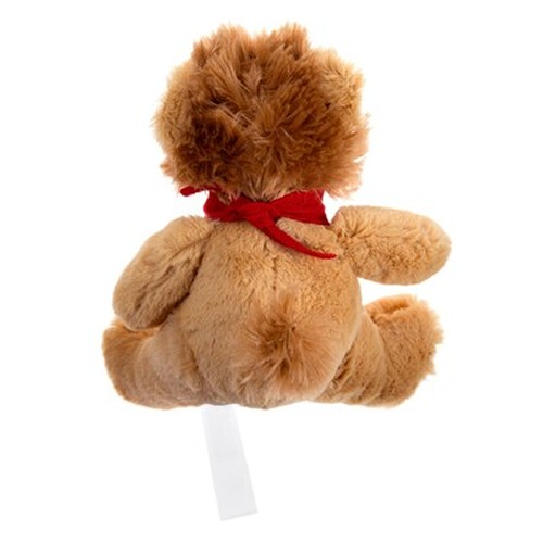 Peluche Lion Personnalisable avec Foulard - Cadeau Publicitaire 15 cm