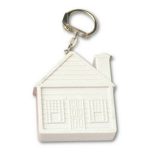Porte-clés Mètre Ruban 2m Forme Maison Personnalisable