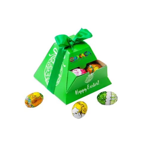 Affichage avec oeufs de pâques