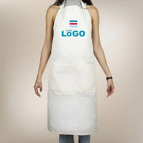 Tablier coton AUGUSTE 300 - France - Ecru