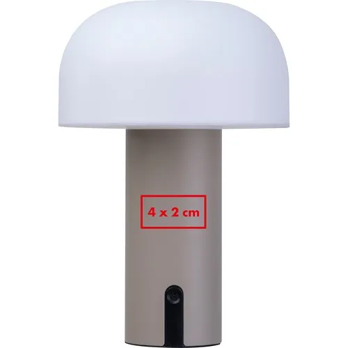 Lampe d'Extérieur LED Tactile Rechargeable - Personnalisable