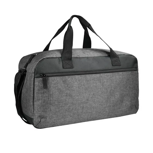 Sac de Voyage Week-End Personnalisable 24L - Gris Chiné