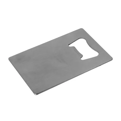 Ouvre-bouteilles Box personnalisé - Décapsuleur publicitaire inox