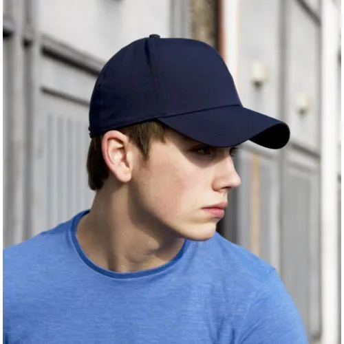 Casquette Coton Brossé Premium 6 Panneaux - Visière Sandwich