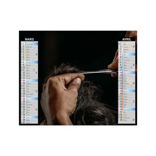 2 EN 1 CREATION 2026 - XXL 474 x 700 mm - MARQUAGE QUADRI