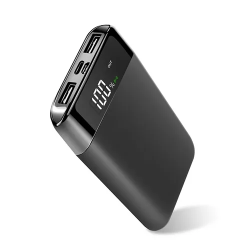 Batterie Externe 10000 mAh ABS Recyclé - Personnalisable