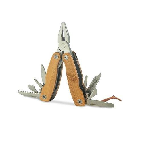 Multi-outil 9 Fonctions Bambou Personnalisable | Cadeau d'Entreprise