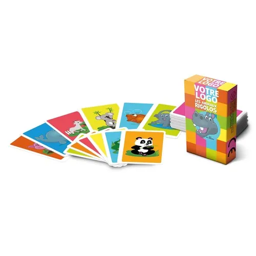 Jeu de mémo "Animaux rigolos" - 44 cartes