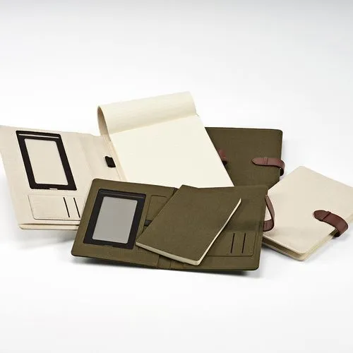 Conférencier Eliot A4 rCoton, bloc 64p, fermeture rPU