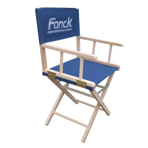 Chaise de Réalisateur Pliable Personnalisable - Bois et Polyester