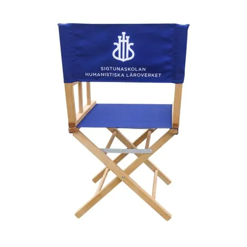 Chaise de Réalisateur Pliable Personnalisable - Bois et Polyester