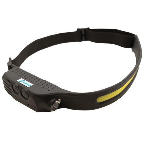 Lampe Frontale Rechargeable 3W à Capteur - Personnalisable