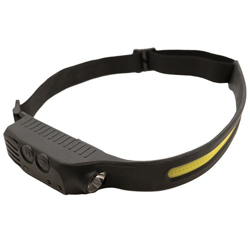 Lampe Frontale Rechargeable 3W à Capteur - Personnalisable