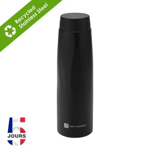 Calypso Gourde isotherme 0,5l noir STOCK FR