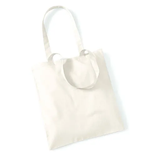 Sac Shopping Coton Anses Longues Personnalisable - 140g/m²