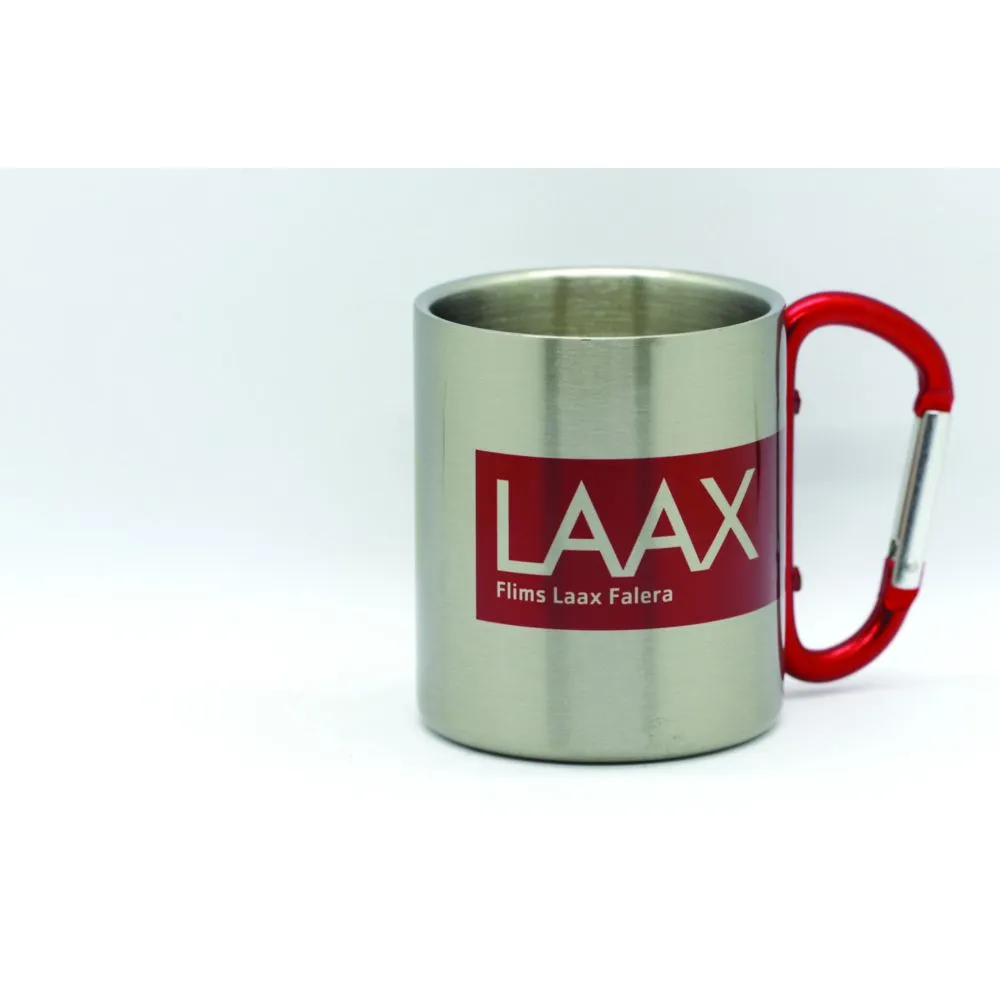 Mug Inox Sublimation 220ml avec Mousqueton - Personnalisable