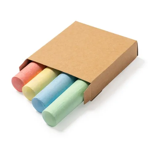 Set de 4 Craies Géantes Personnalisables - Boîte Écologique