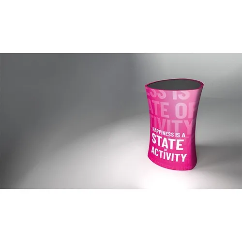Stand Promotionnel Pliable BASIC avec Topper - Personnalisable