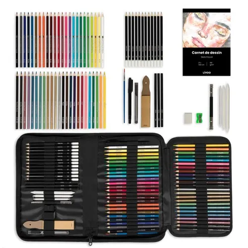 Kit de Dessin Professionnel 19 Pièces Personnalisable
