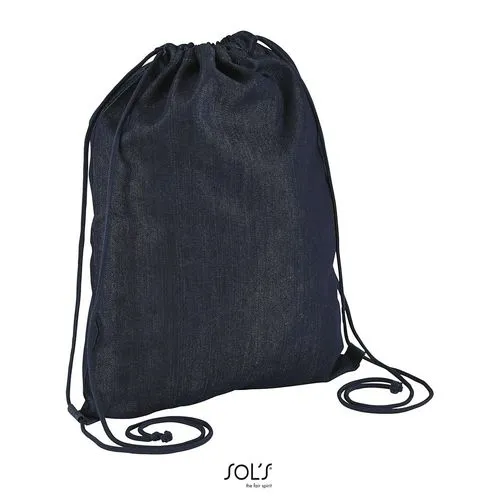 Sac à dos cordon denim personnalisable - Style urbain professionnel