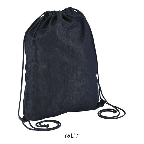 Sac à dos cordon denim personnalisable - Style urbain professionnel