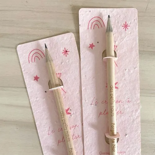 Crayon à Planter Personnalisé - Cadeau Écoresponsable Original