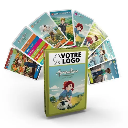 Jeu de tarot gros points - 78 cartes