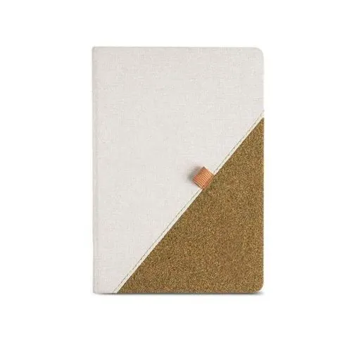 Ensemble Carnet A5 et Stylo Écologique en Résidus de Thé Vert