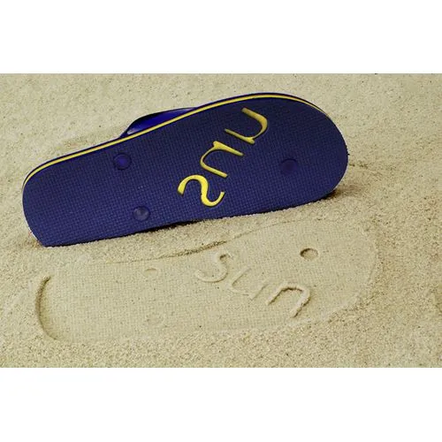 Tongs EVA avec Logo en dessous de la semelle