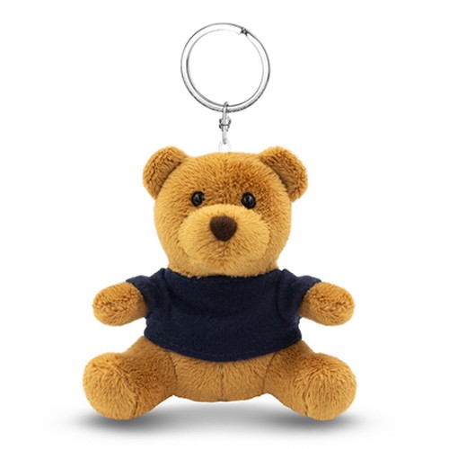Porte-clés ours en peluche avec T-shirt personnalisable