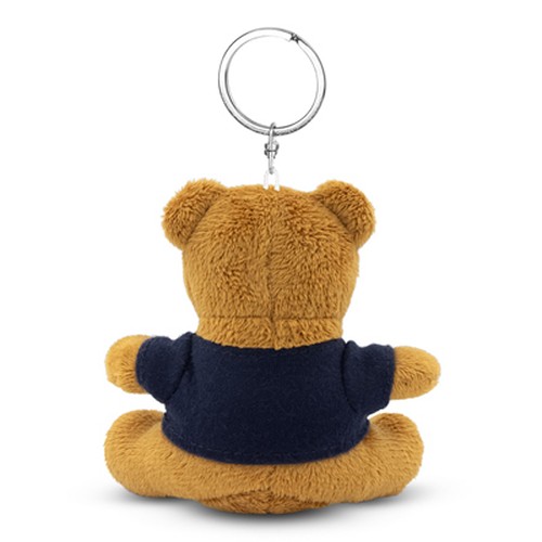Porte-clés ours en peluche avec T-shirt personnalisable