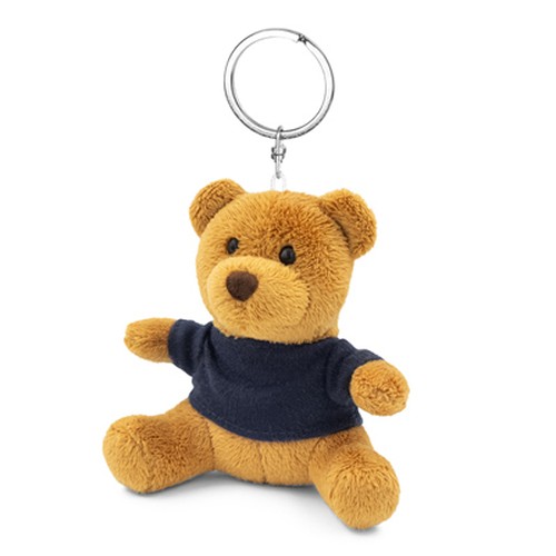 Porte-clés ours en peluche avec T-shirt personnalisable