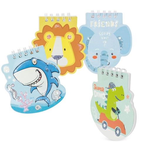 Ensemble 8 Carnets Enfants Animaux Personnalisables - Zooloco
