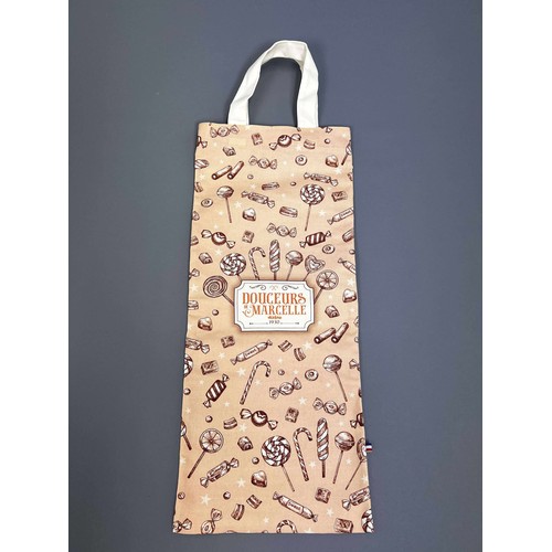 Sac à pain personnalisé en coton - Fabrication française écoresponsable
