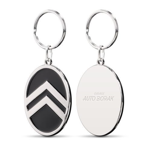 Porte-Clés Automobiles en Zamac Personnalisables - Finitions Premium