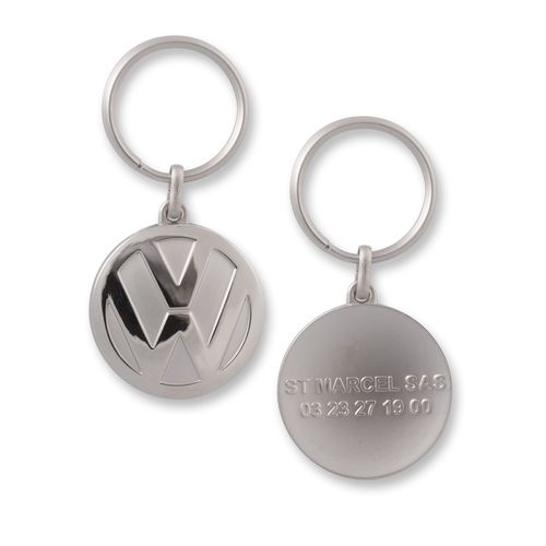 Porte-Clés Automobiles en Zamac Personnalisables - Finitions Premium
