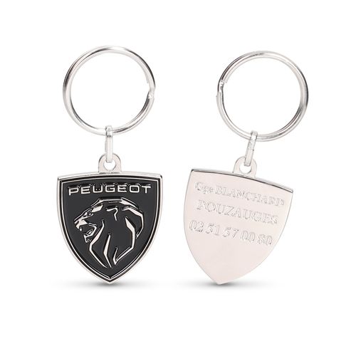 Porte-Clés Automobiles en Zamac Personnalisables - Finitions Premium